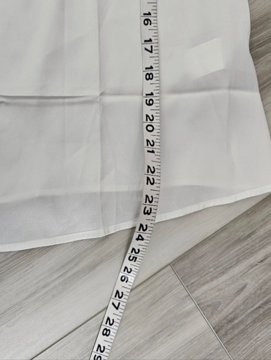 Women’s White Lace-Trim Camisole with Adjustable Straps Sz M - Picture 4 of 9